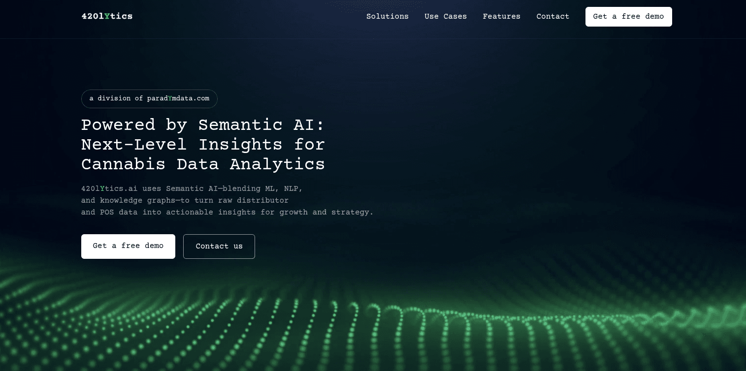 Case Study: 420Lytics.ai in the DataToInsights.ai Ecosystem — Turning Cannabis & Hemp Industry Data into Actionable Insights
